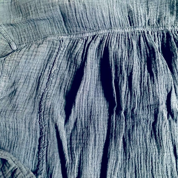 Free People All About The Feels Button Blouse - Picture 12 of 12